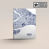 Notebook "Venice Map" blue
